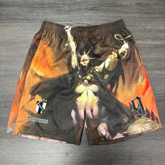 Supreme Frazetta Soccer Short Death Dealer