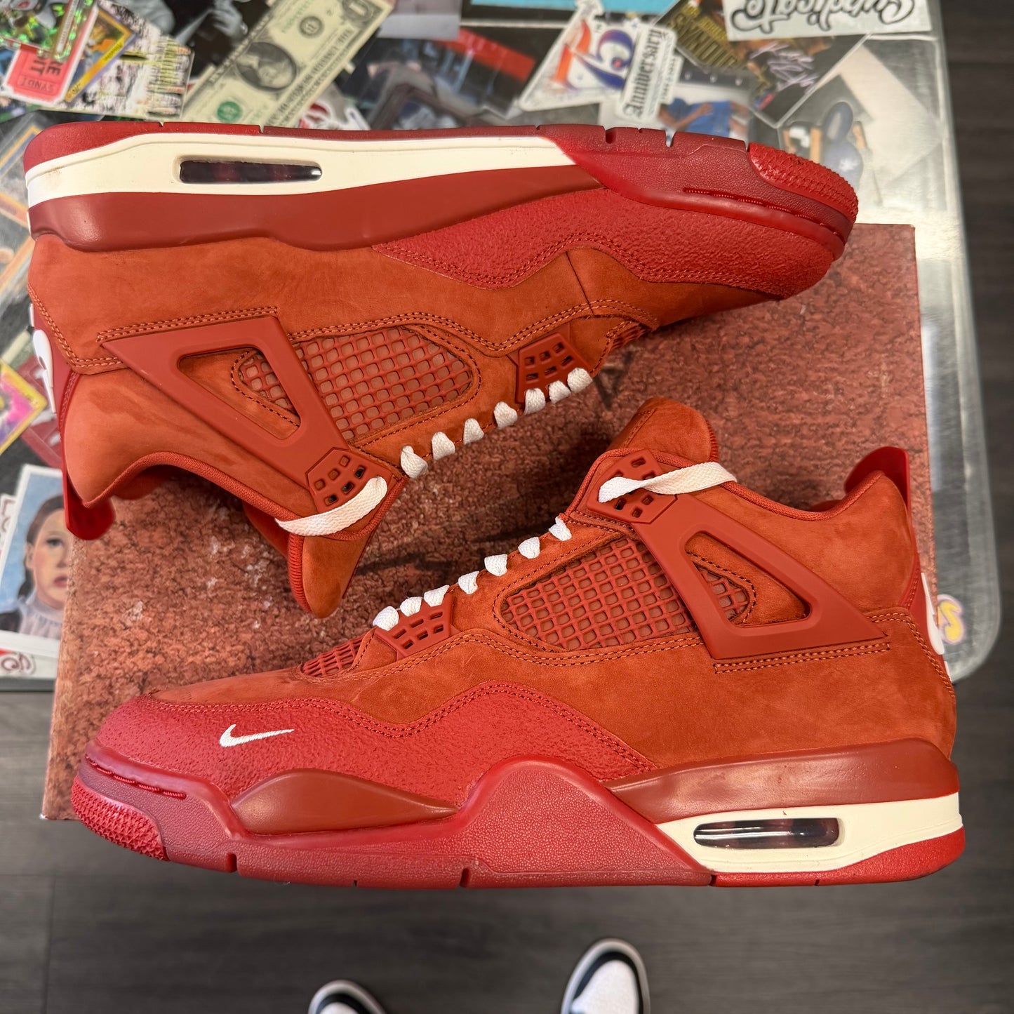 Air Jordan 4 Retro OG SP Nigel Sylvester Brick by Brick U11