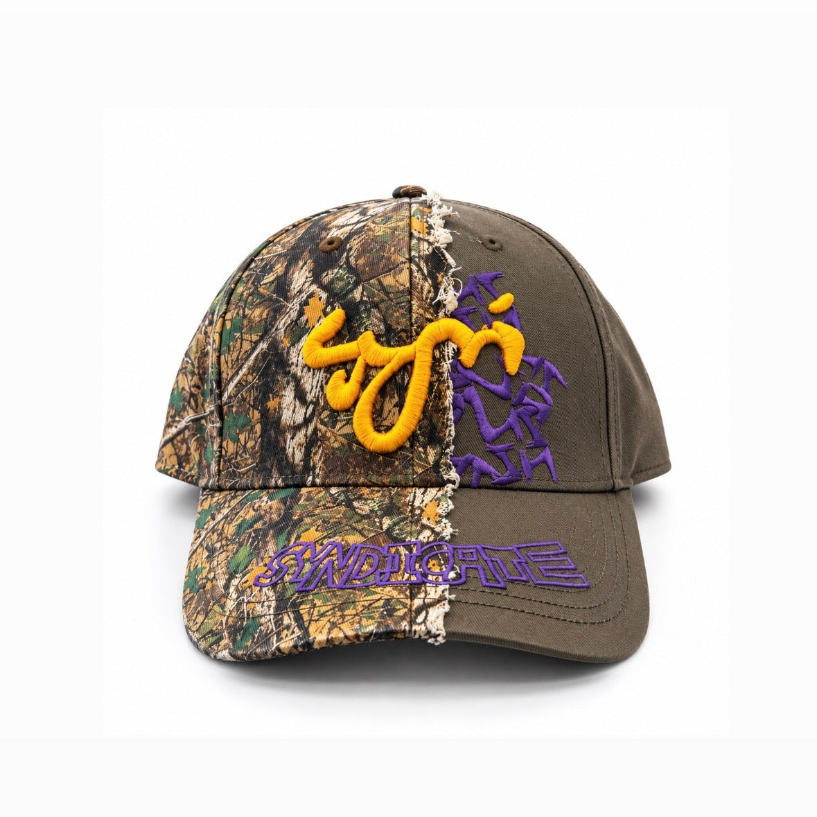 Syndi Establishment Camo Split Hat