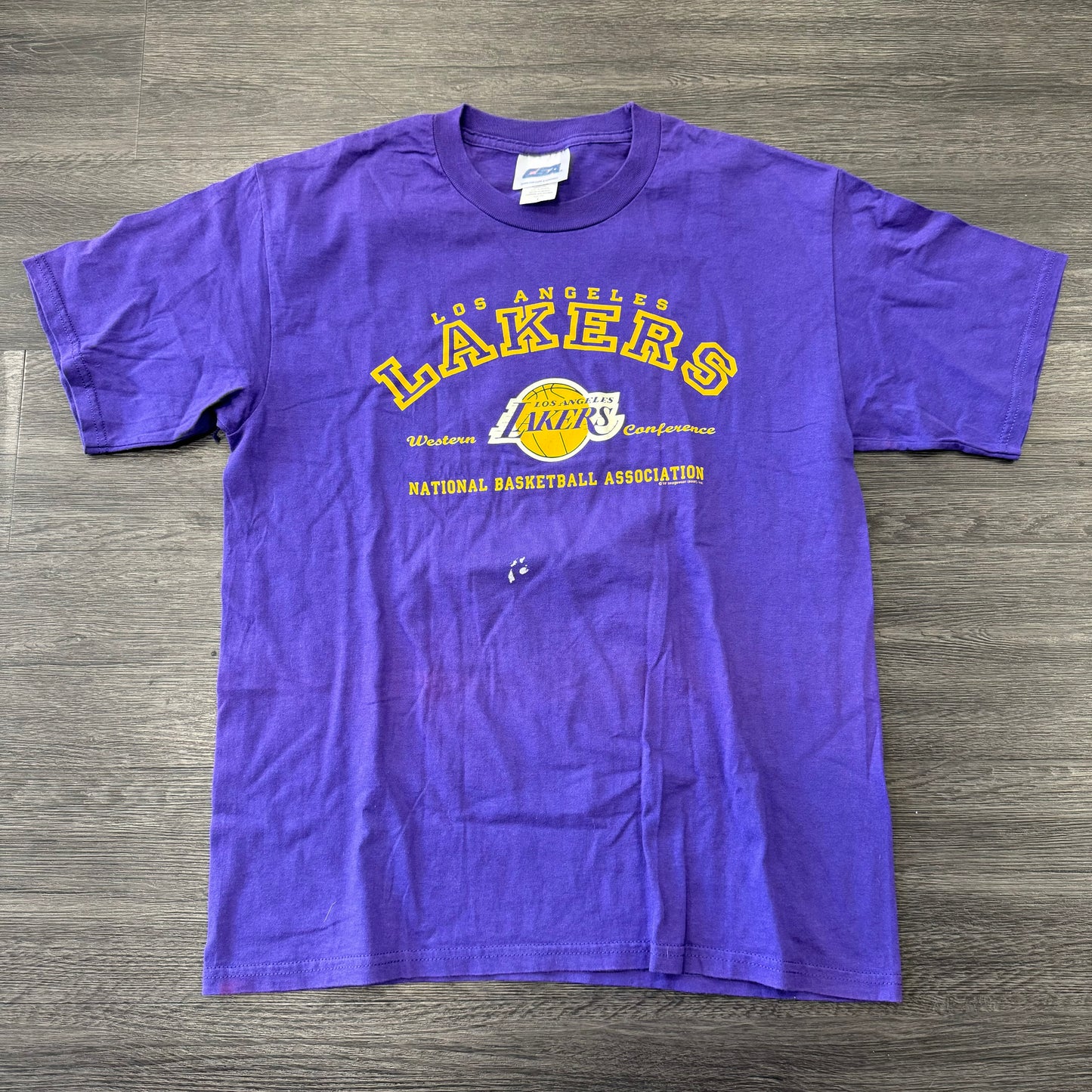 Lakers Purple Vintage Tee