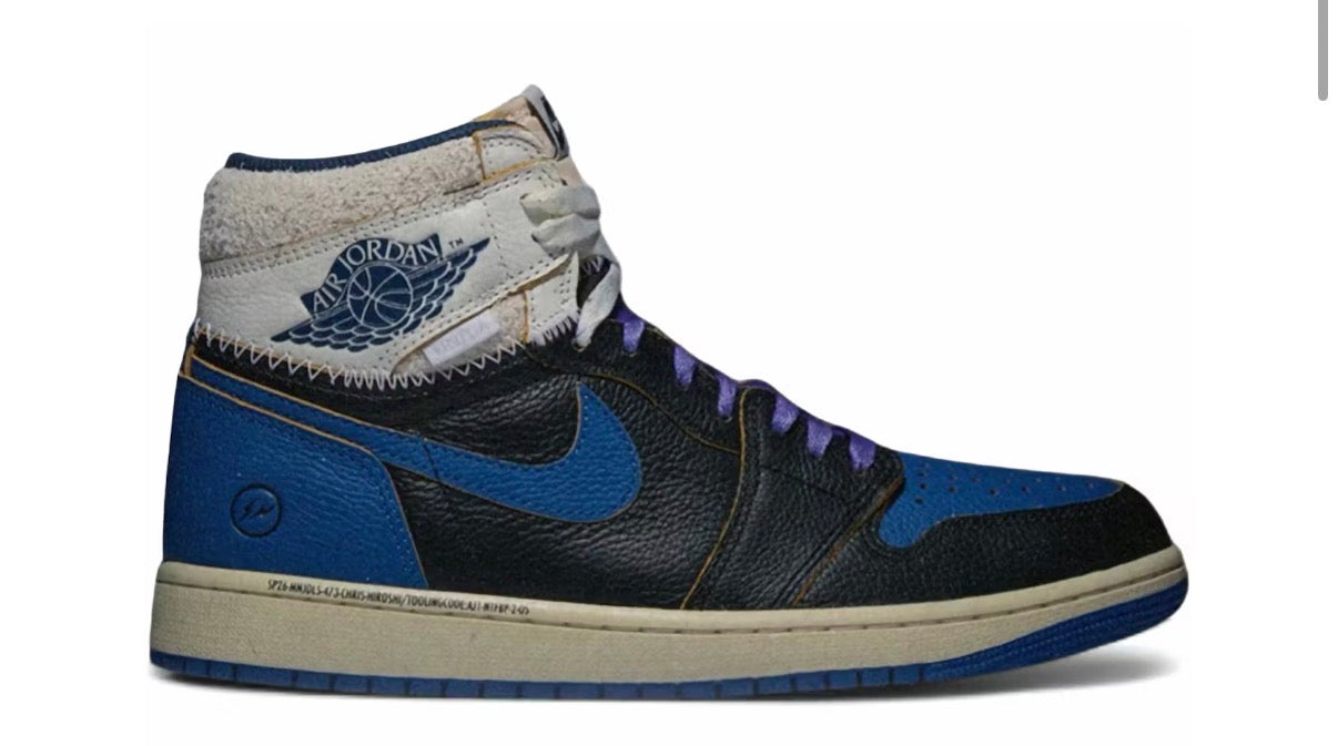 Jordan 1 Retro High OG SP Fragment x Union LA Sport Royal