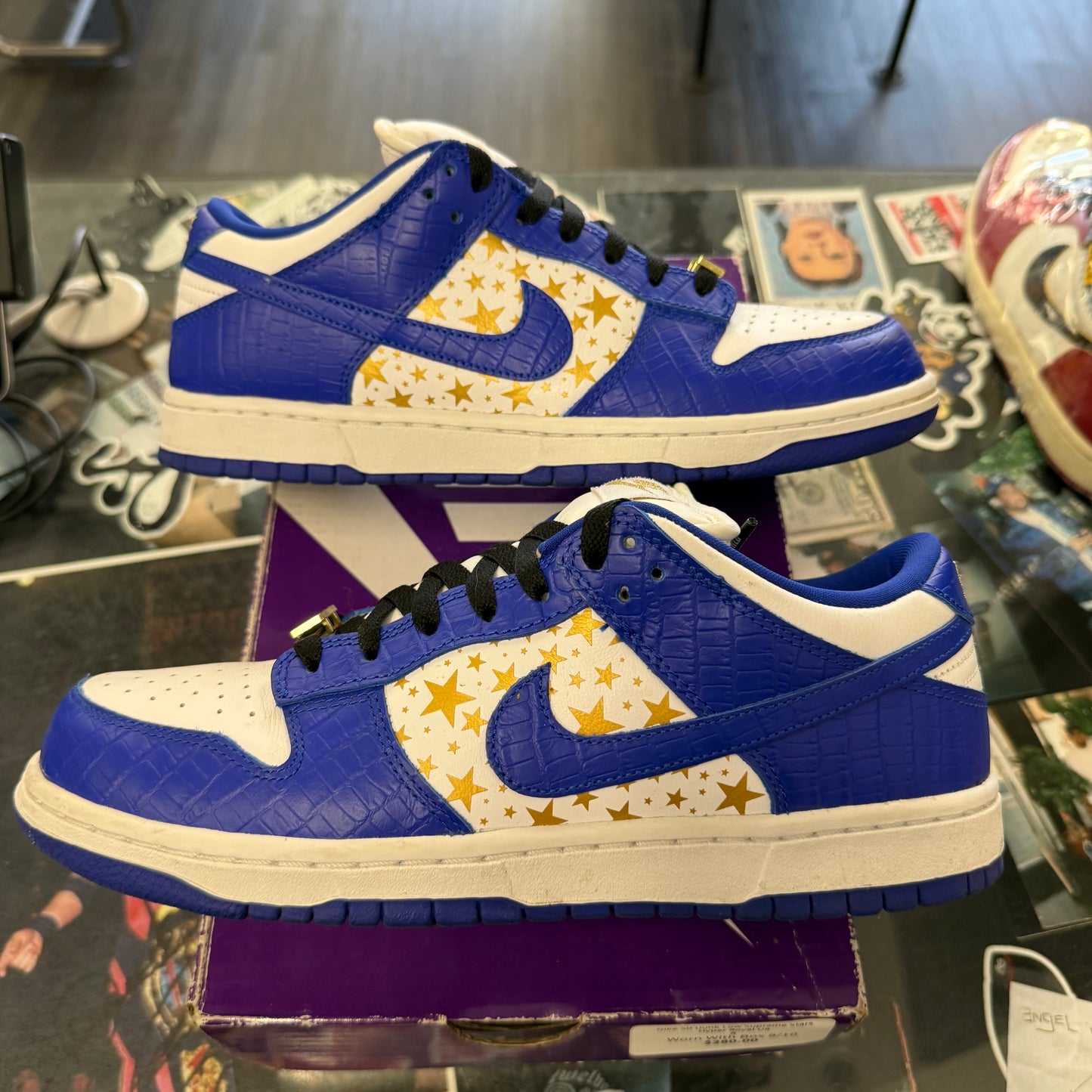 Nike SB Dunk Low Supreme Stars Hyper Royal U8