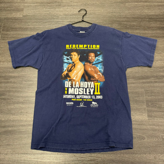 De La Hoya V Mosley Vintage Tee