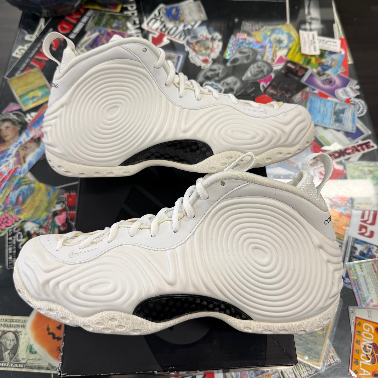 Nike Air Foamposite One Comme des Garcons White U9.5