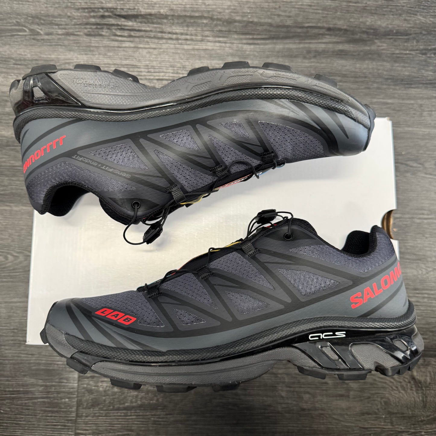 Salomon XT-6 JJJJound Black Fiery Red U