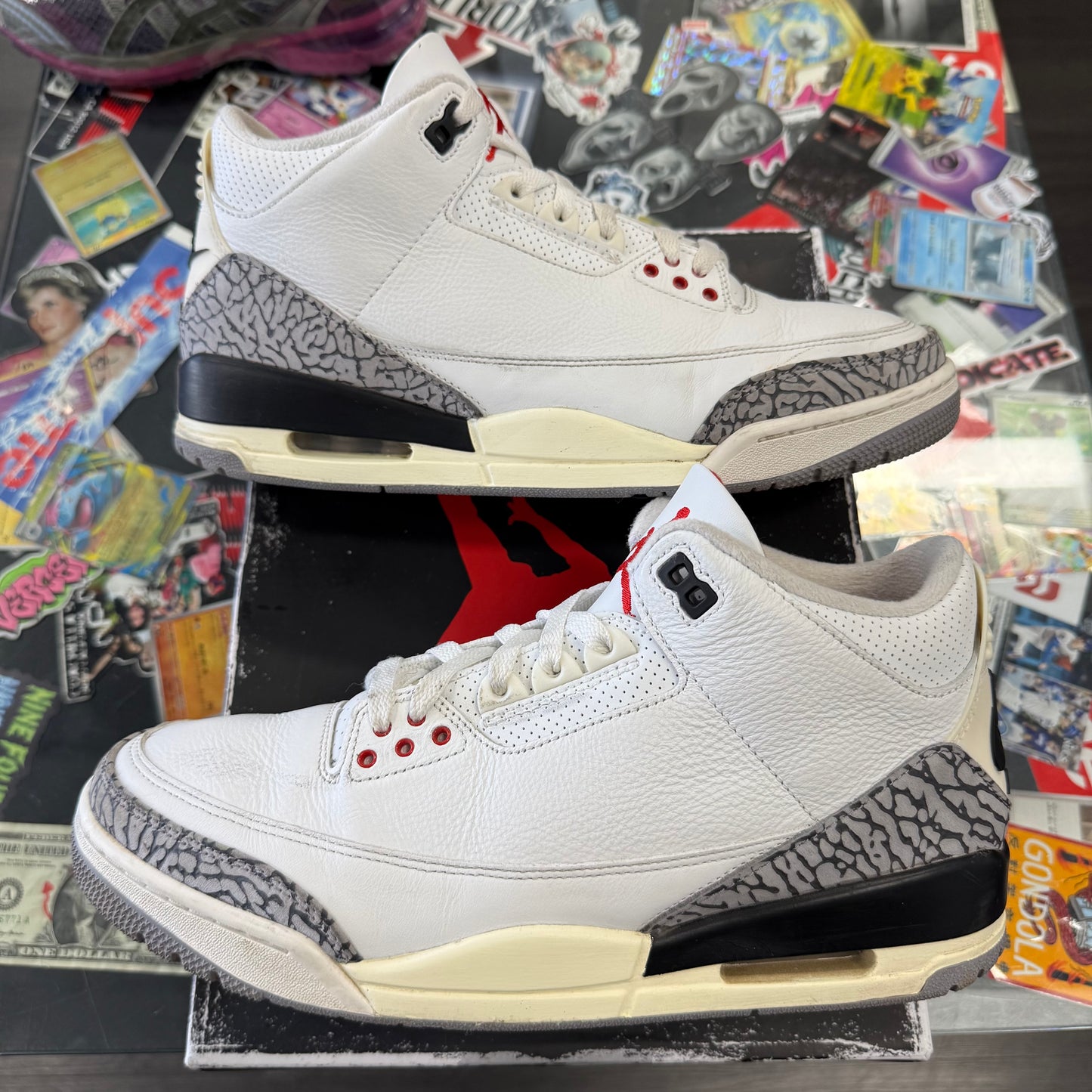 Jordan 3 Retro White Cement Reimagined U10.5