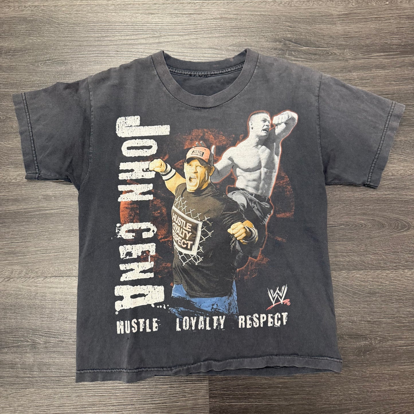 John Cena  Vintage Tee Blk