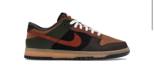 Nike Dunk Low Retro Premium Light British Tan Cinnamon Corduroy