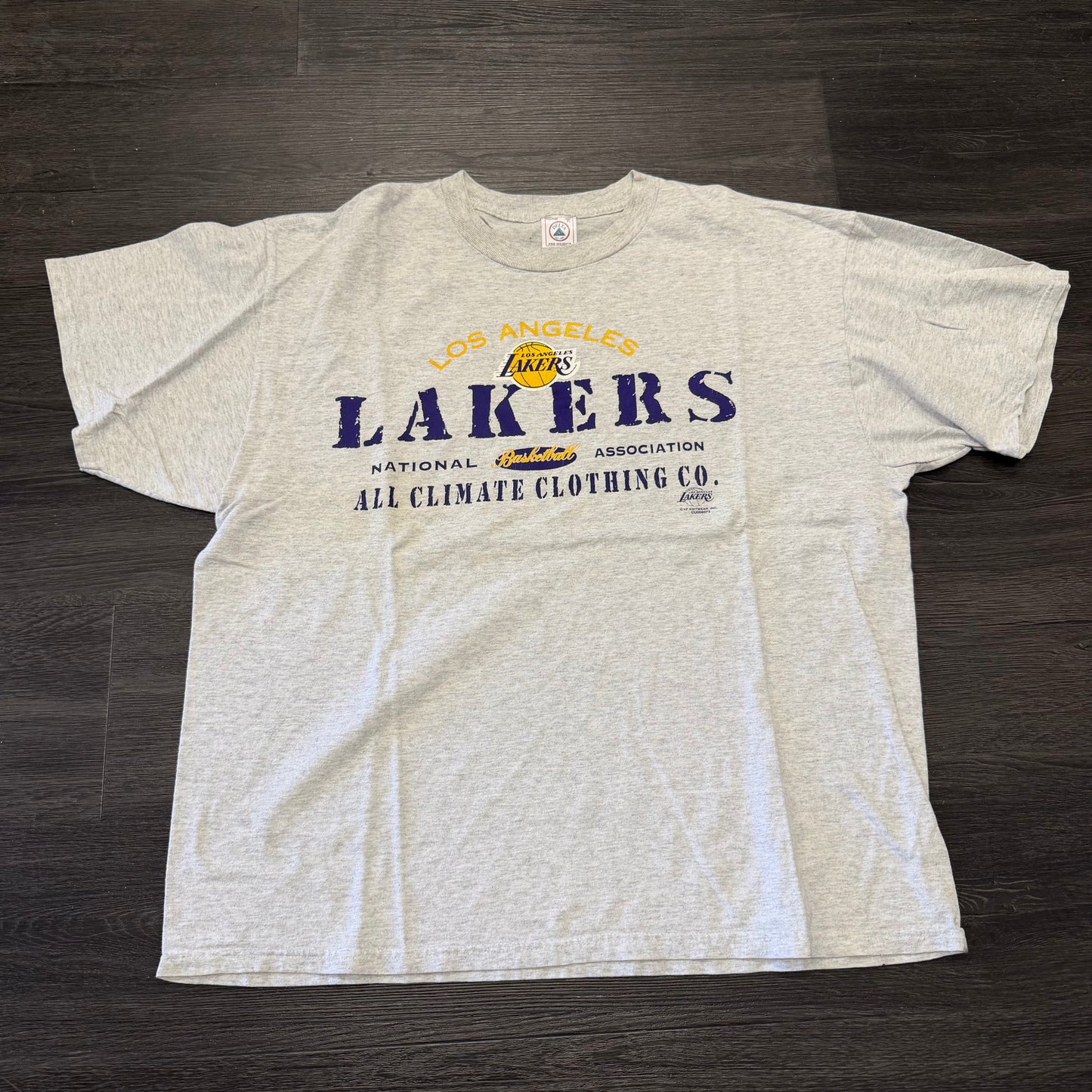 Vintage Lakers Grey Tee