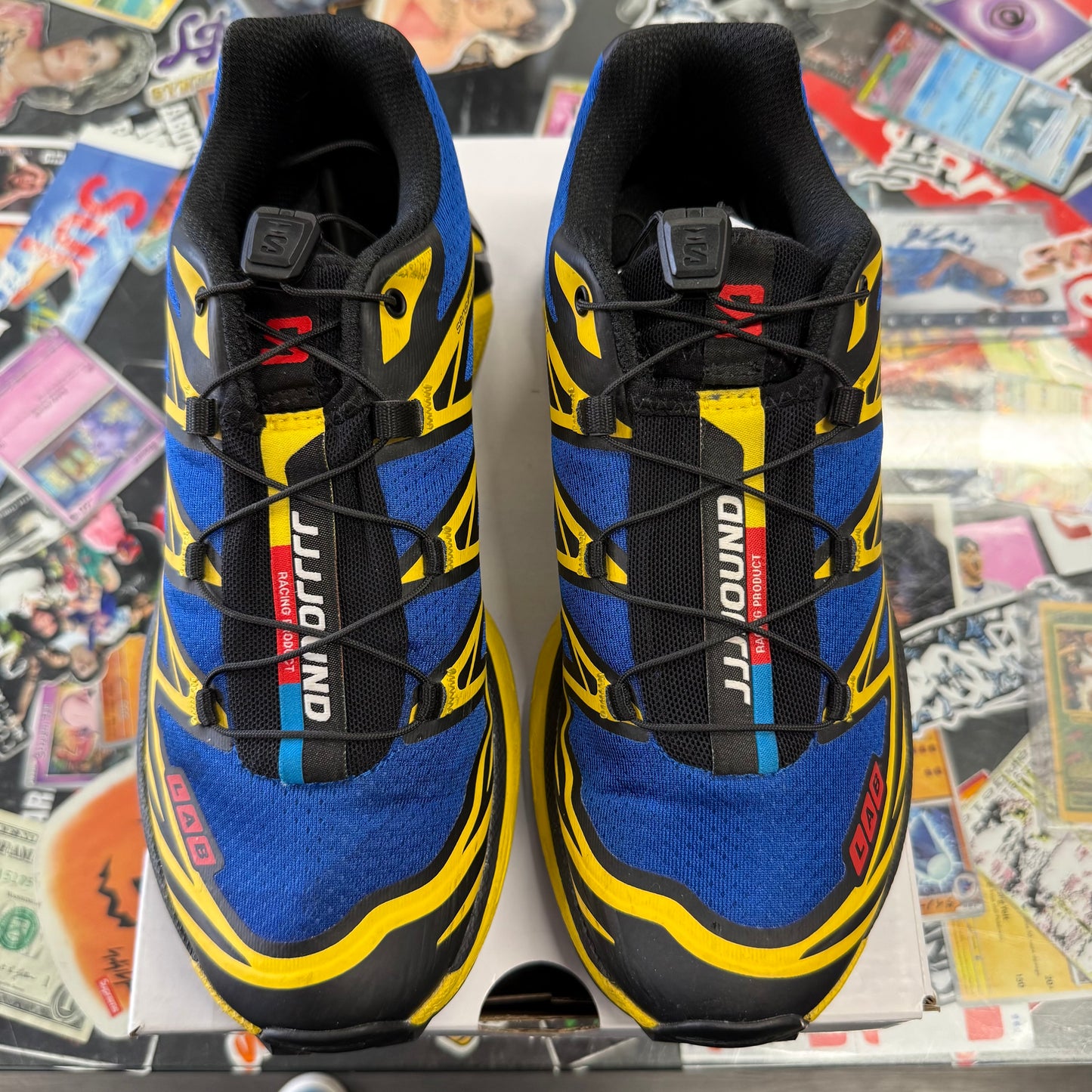 Salomon XT-6 JJJJound Nautical Blue Lemon