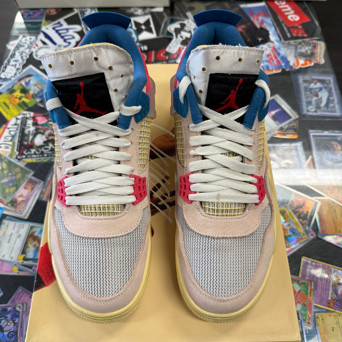 Jordan 4 Retro Union Guava U9.5