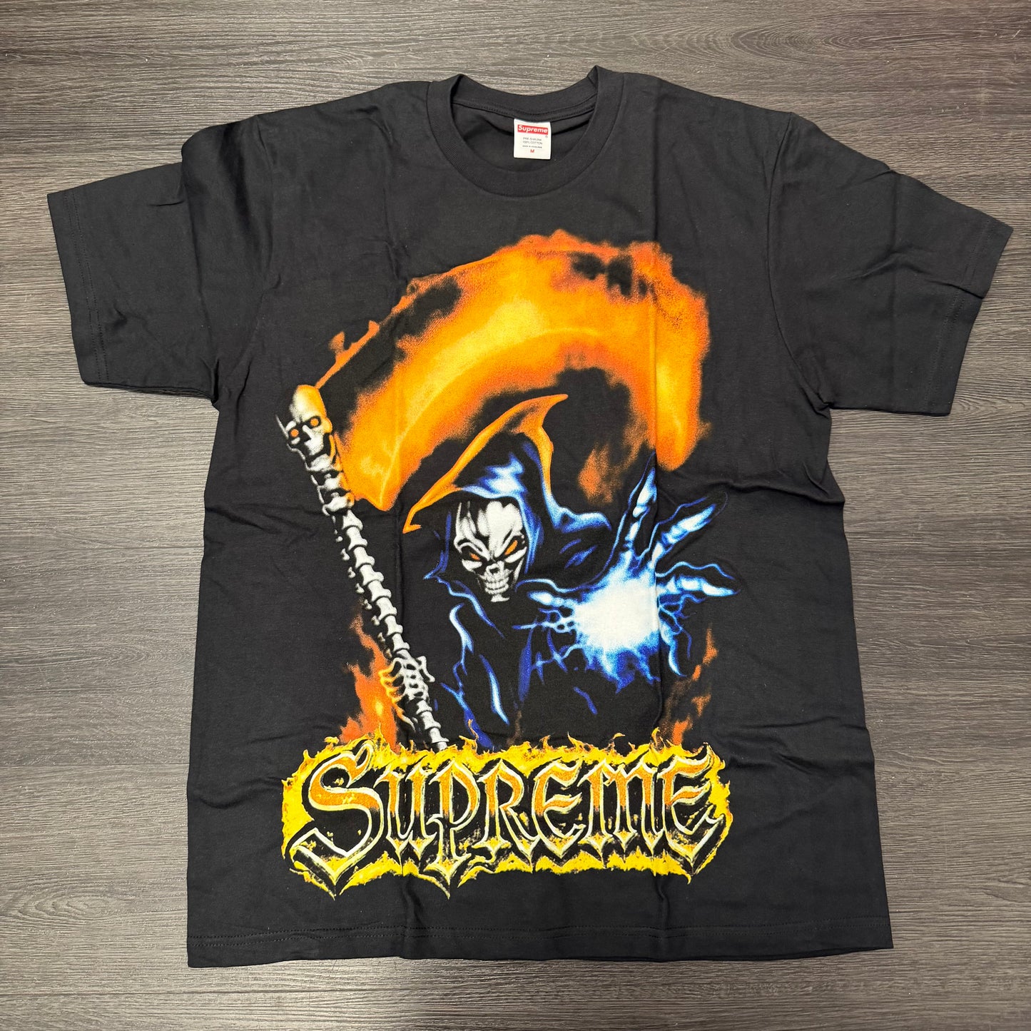 Supreme Grim Reaper Tee Black