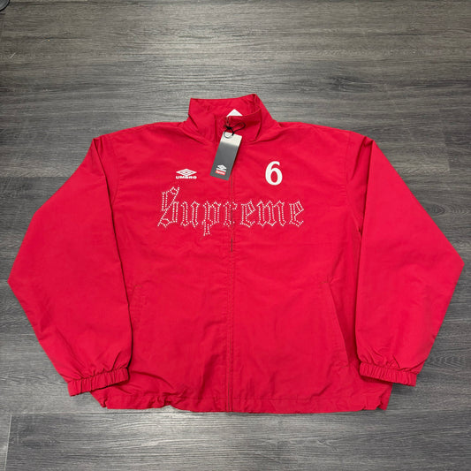 Supreme Umbro Rhinestone Jacket