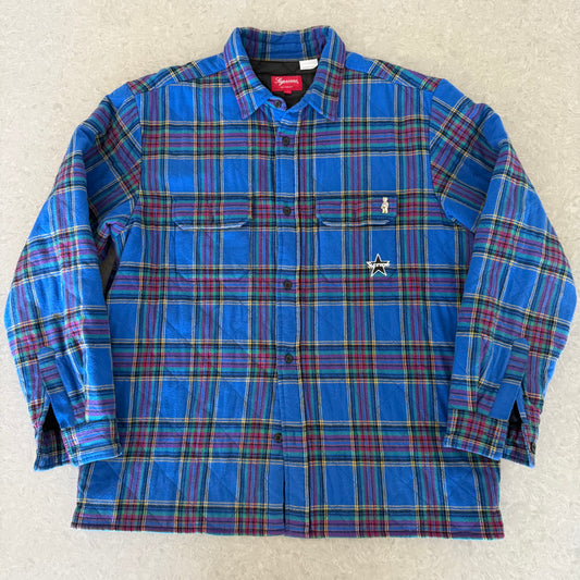 Supreme Blue Padded Flannel