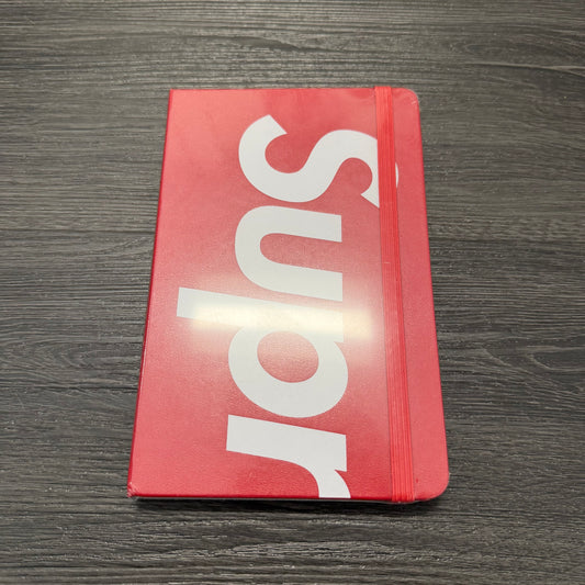 Supreme Moleskin Notebook Small Red