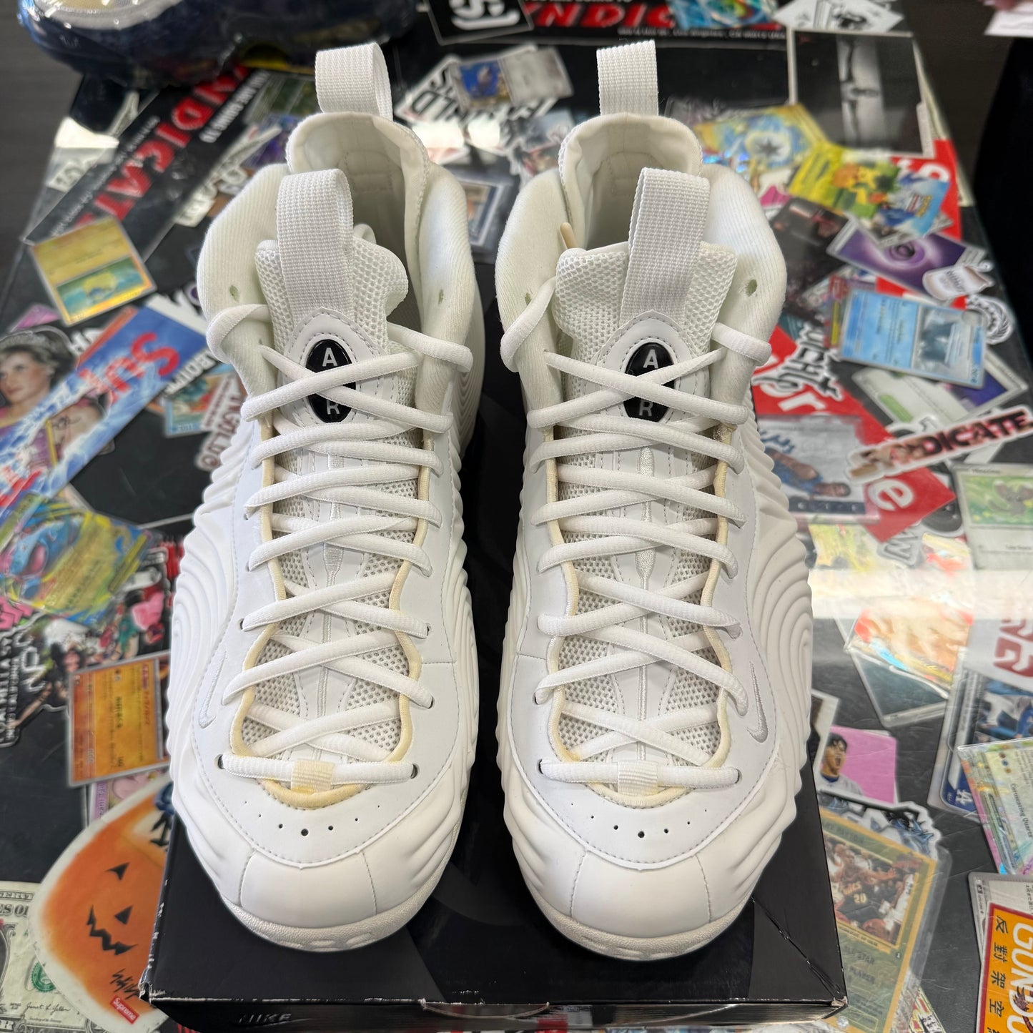 Nike Air Foamposite One Comme des Garcons White U9.5