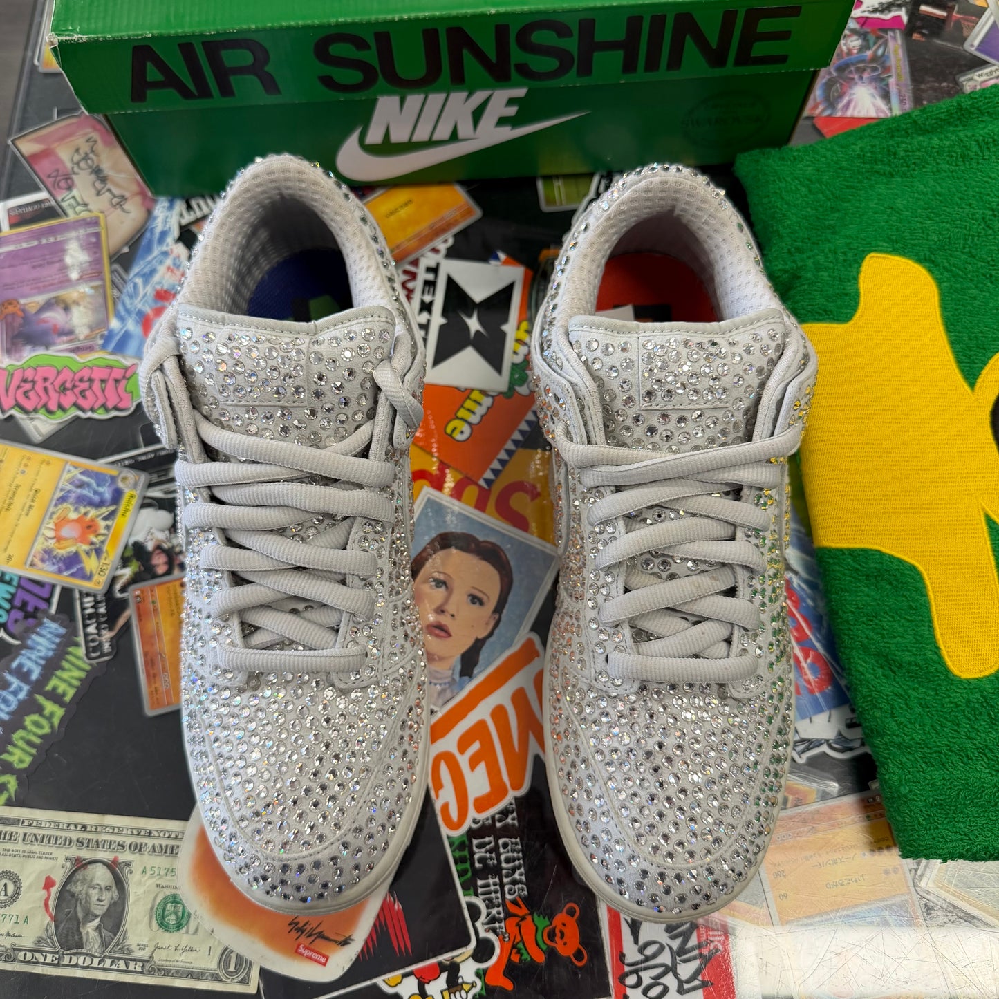 Nike Dunk Low Cactus Plant Flea Market CPFM Pure Platinum