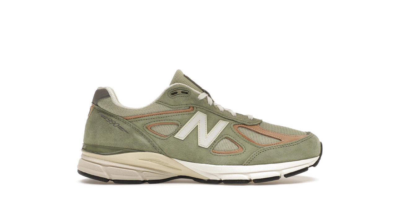 New Balance 990v4 MiUSA Teddy Santis Olive Incense