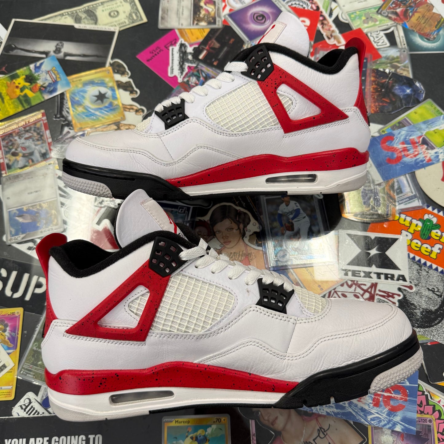 Jordan 4 Retro Red Cement U10.5
