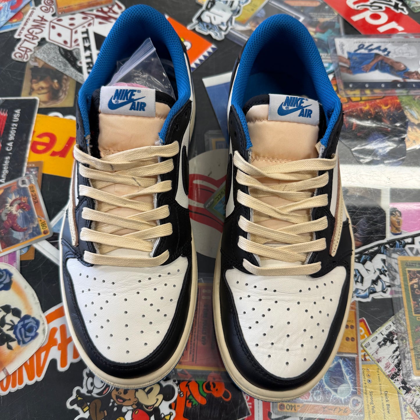 Jordan 1 Retro Low Fragment Travis Scott U6.5