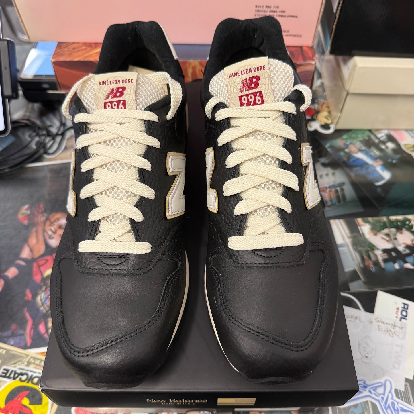New Balance 996 MiUSA Aime Leon Dore Black