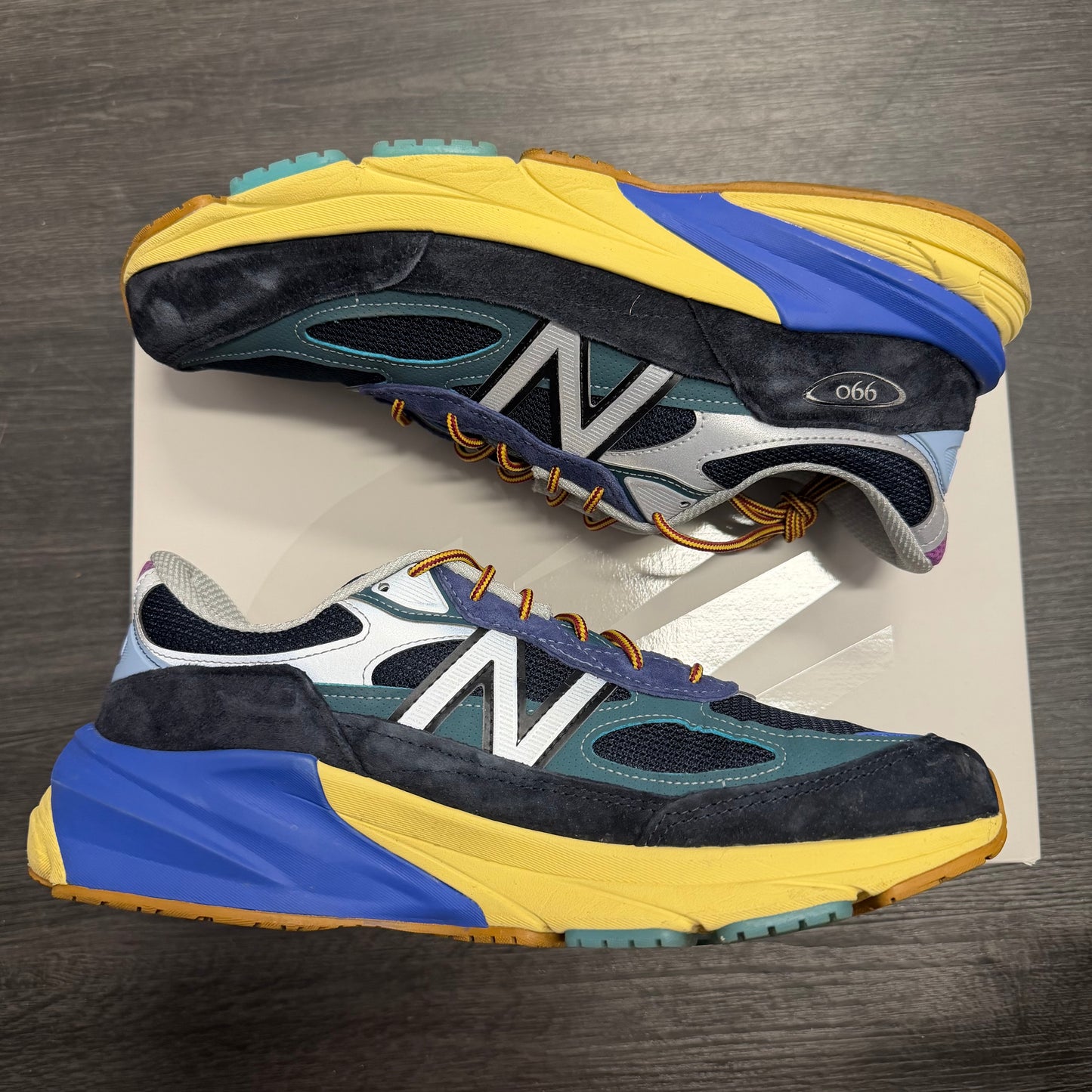 New Balance 990v6 MiUSA Action Bronson Lapis Lazuli U10.5