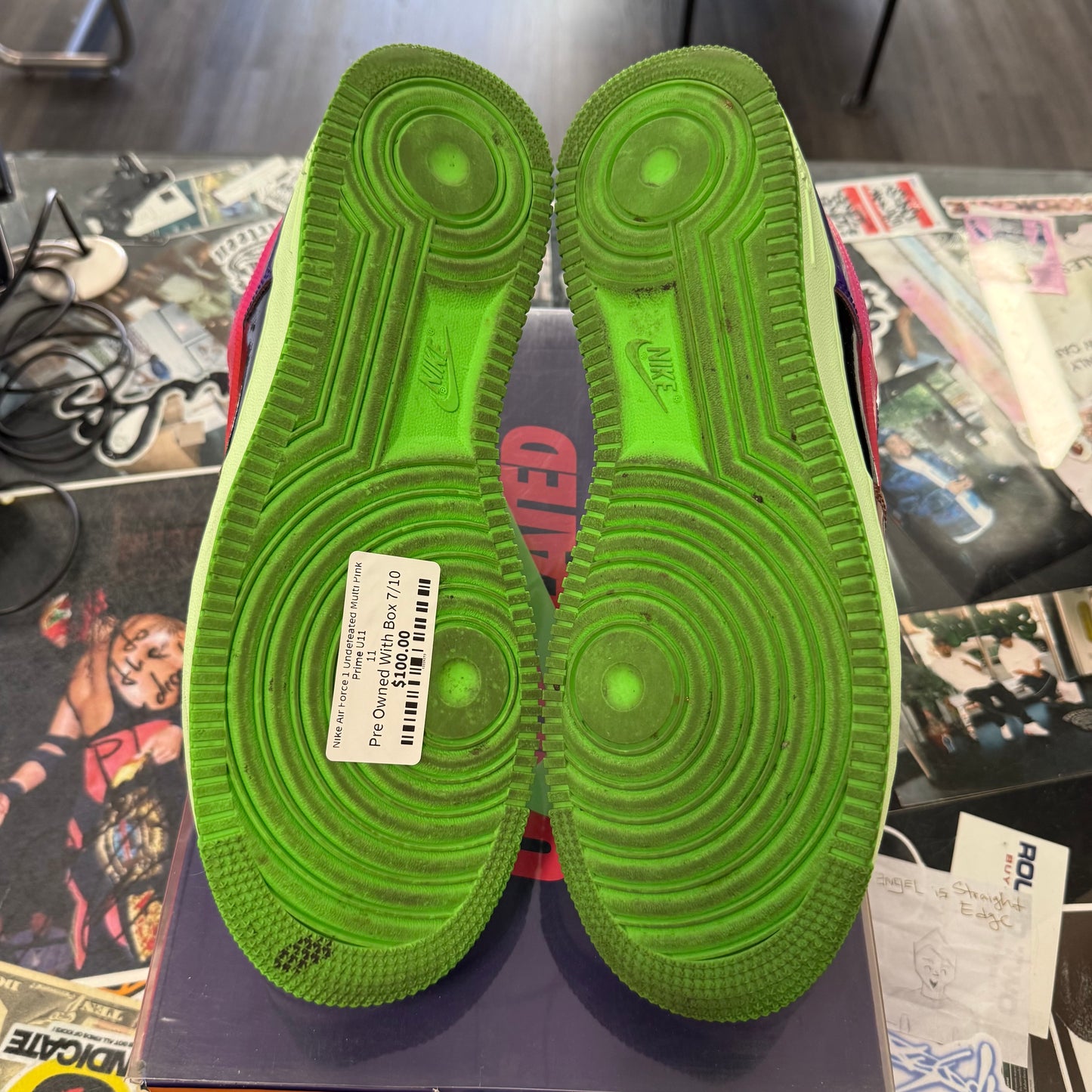Nike Air Force 1 Undefeated Multi Pink Prime U11