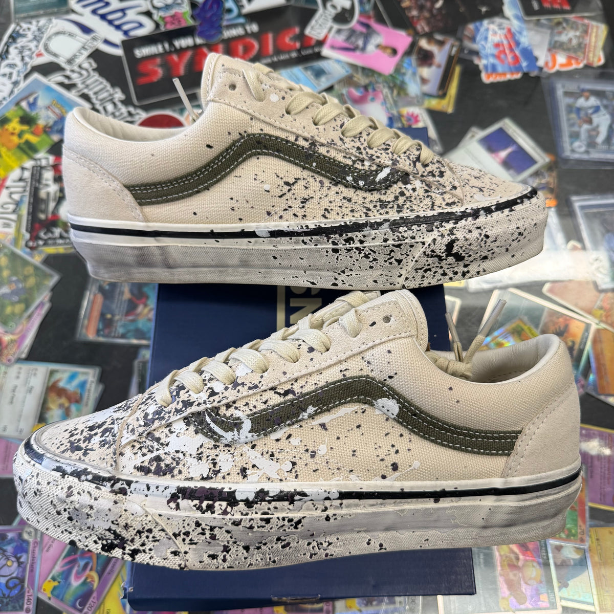 Vans Premium Old Skool 36 Paint Splatter Turtledove U8