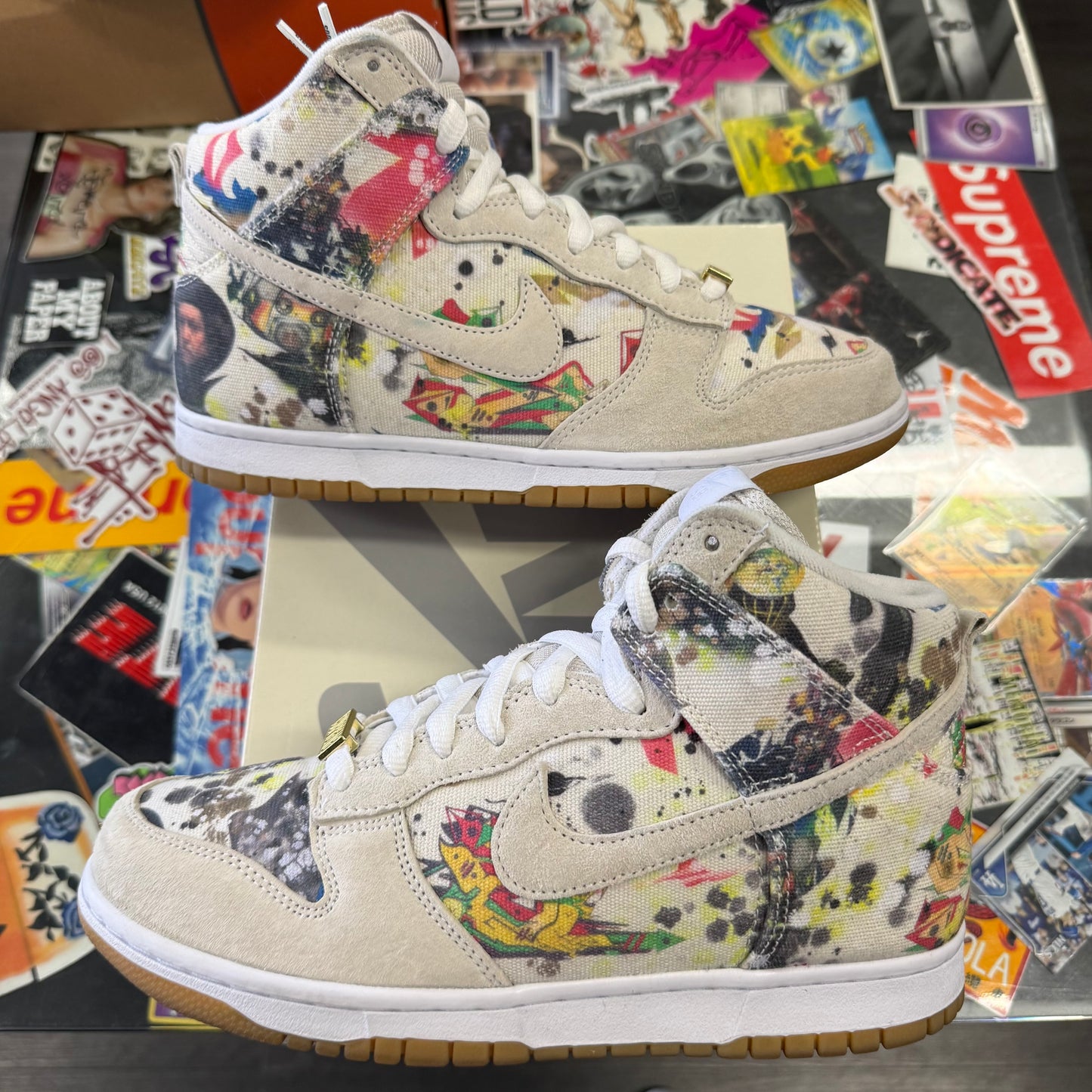 Nike SB Dunk High Supreme Rammellzee U8