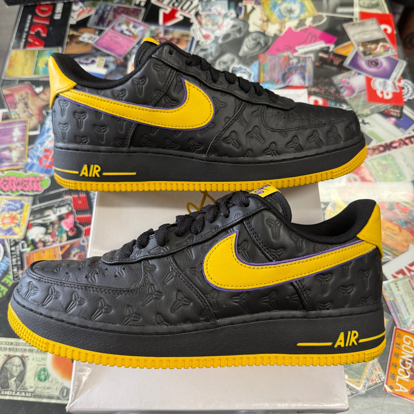 Nike Air Force 1 Low Kobe Bryant Lakers Away Numbered U10