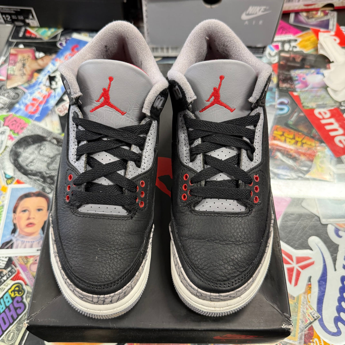 Jordan 3 Retro Black Cement 2024 GS U4Y
