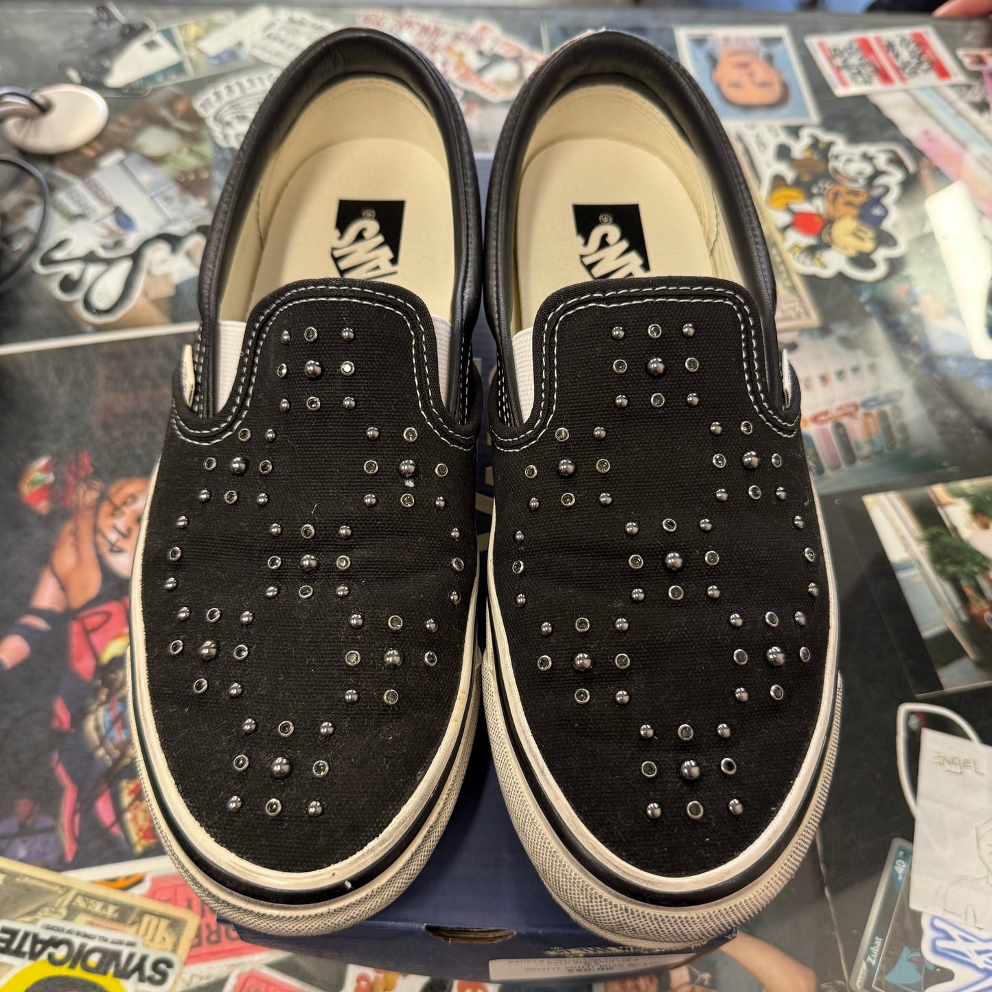 Vans LX Classic Slip-On 98 Pearlized Pack Blackout U8.5