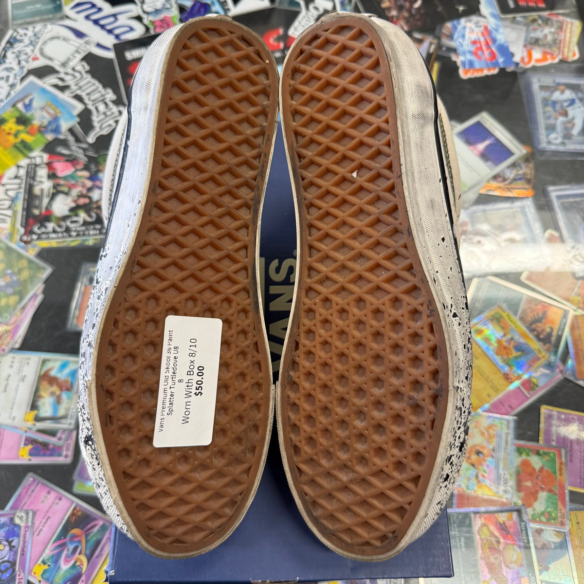 Vans Premium Old Skool 36 Paint Splatter Turtledove U8