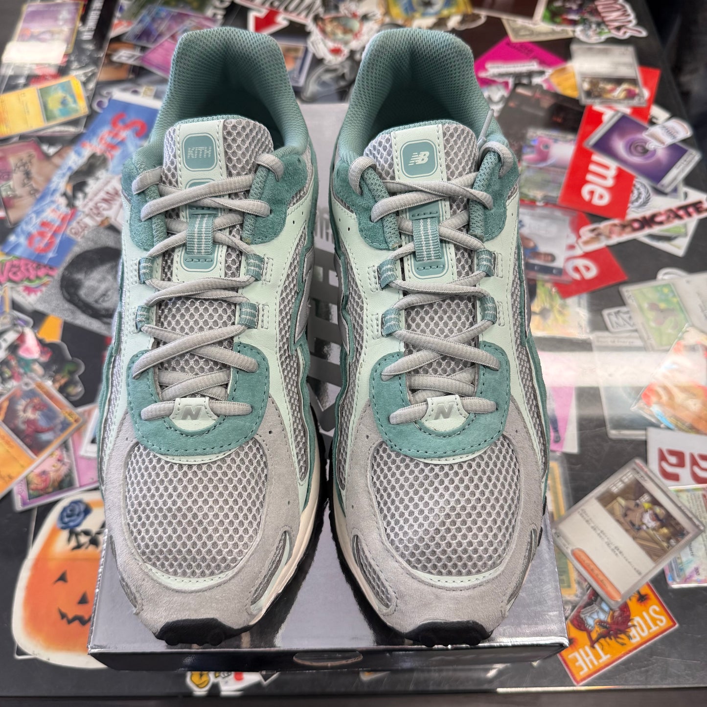 New Balance 204L Kith Green Silver