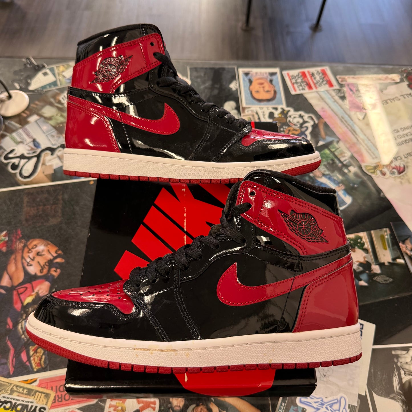 Jordan 1 Retro Patent Bred U8