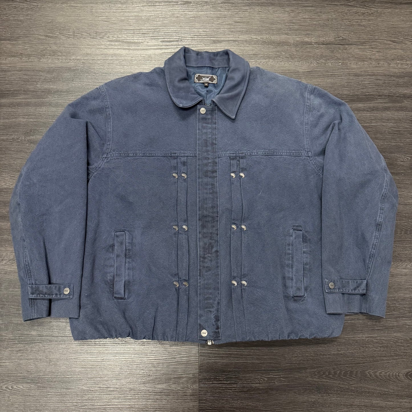 Kith Washed Canvas Ariel Jacket Navy