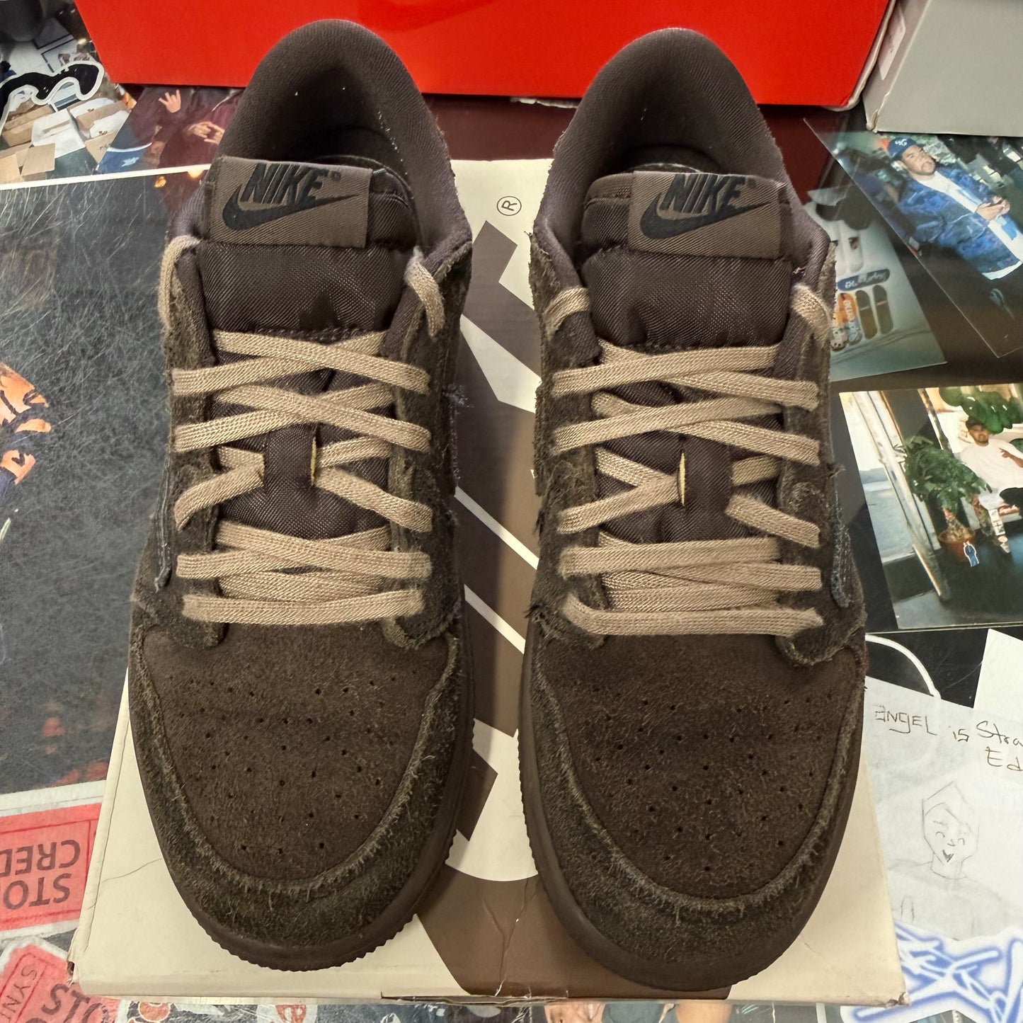 Jordan 1 Retro Low OG SP Travis Scott Velvet Brown (PS) U1.5Y