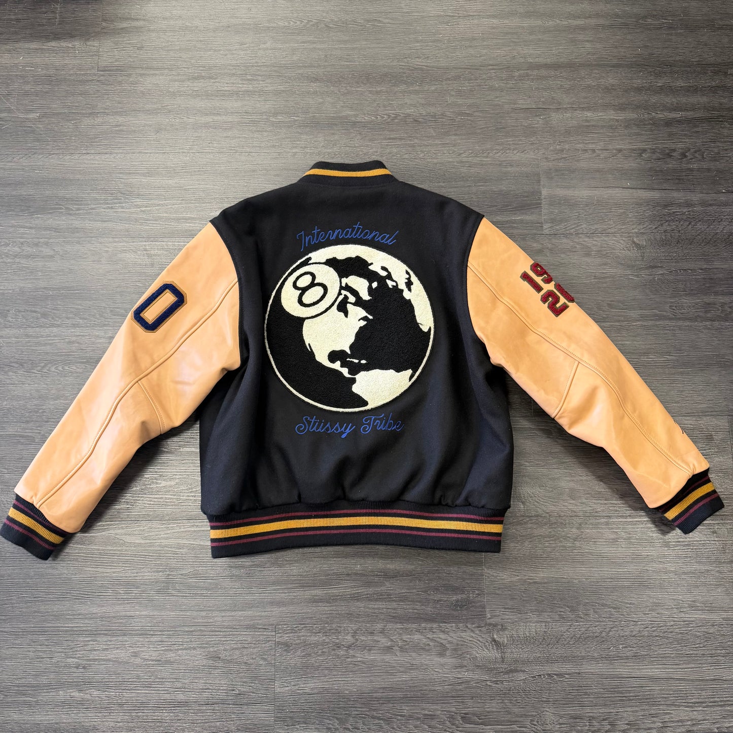 Stussy Friends and Family 40th Anniversary Varsity Jacket
