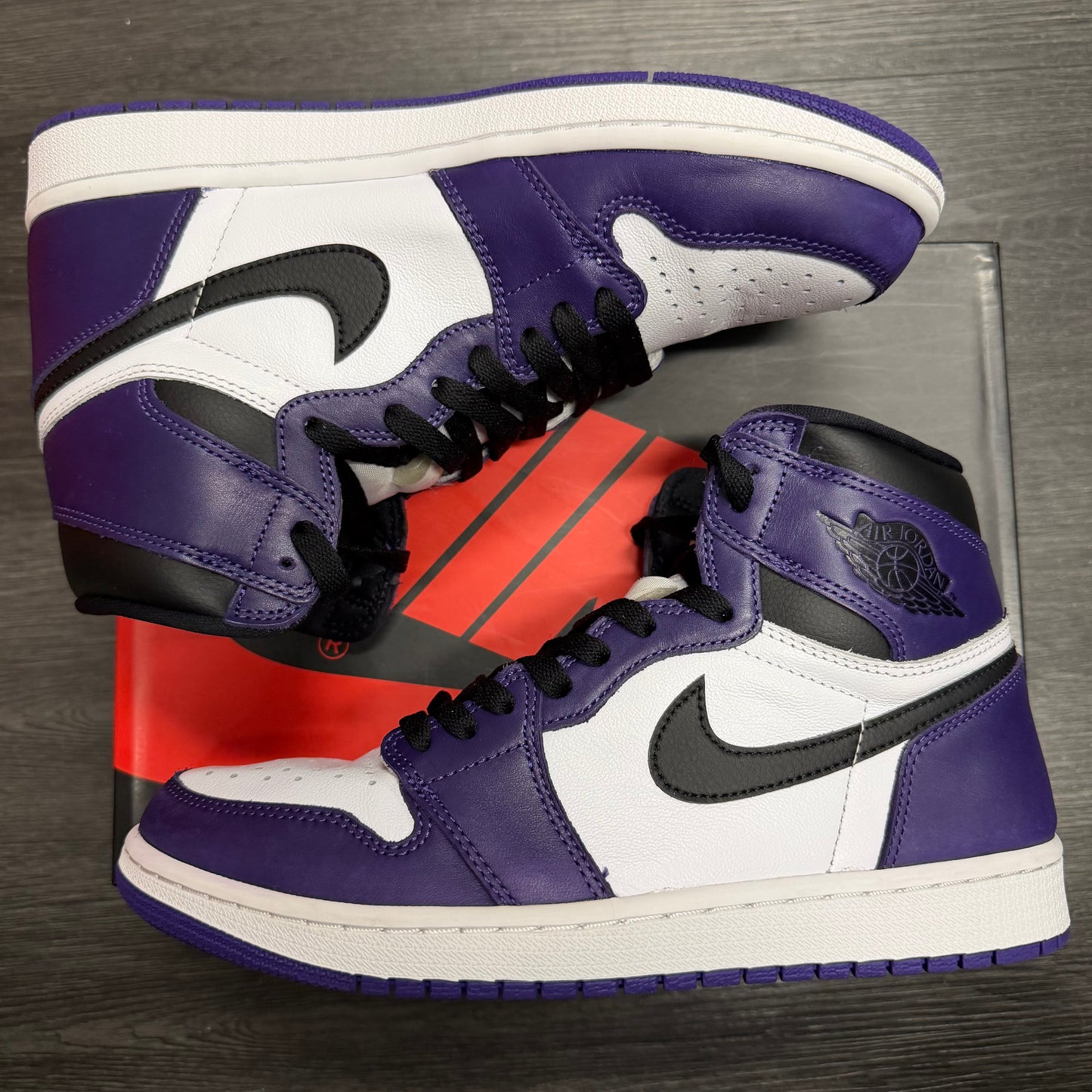 Jordan 1 Retro High Court Purple White U9