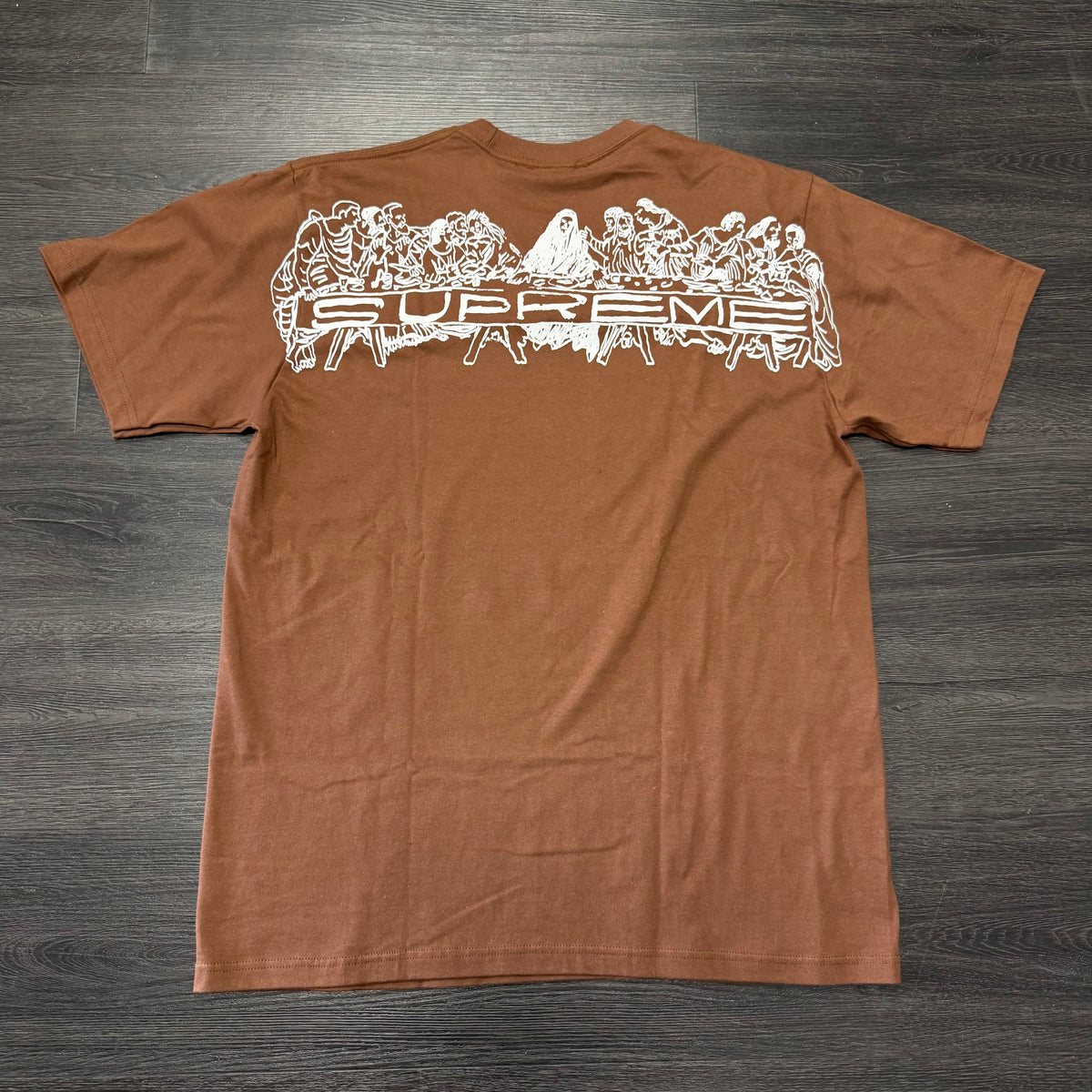 Supreme Supper Tee Brown