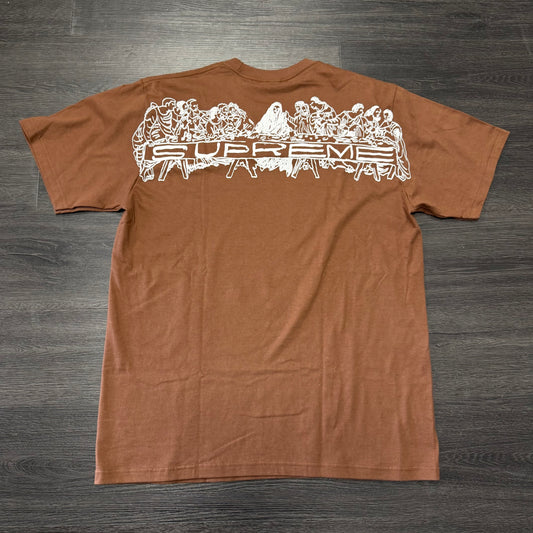 Supreme Supper Tee Brown