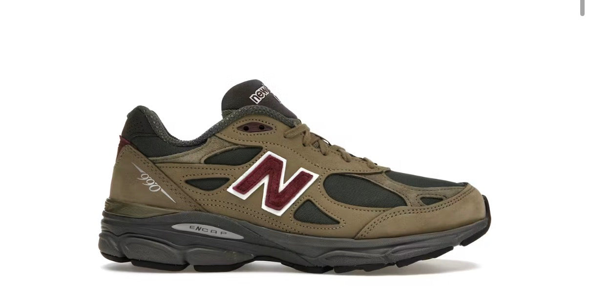 New Balance 990v3 MiUSA Teddy Santis Green Purple