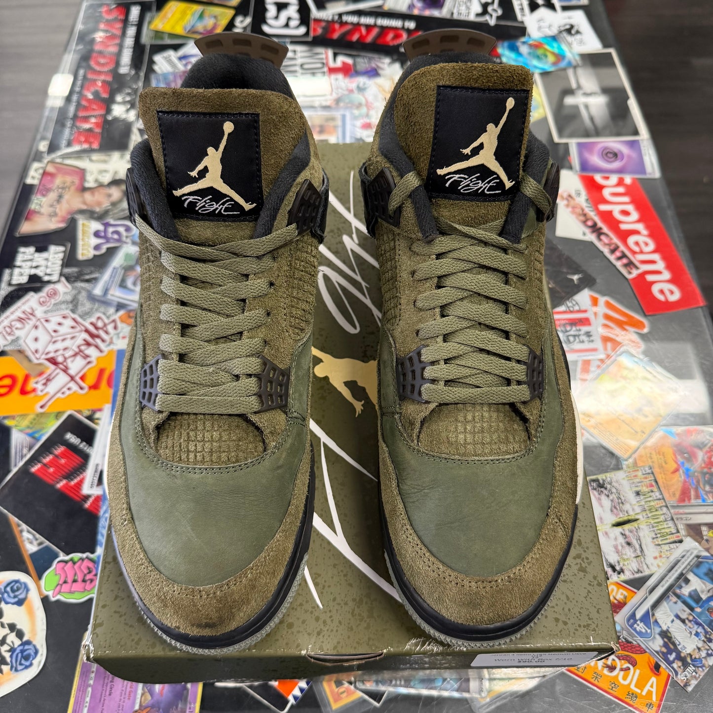 Jordan 4 Retro Craft Medium Olive U12