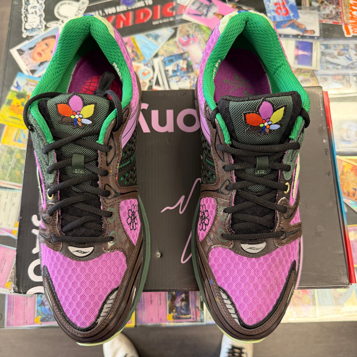 Saucony ProGrid Triumph 4 Jae Tips Flowers Grow Uptown Perilla U13