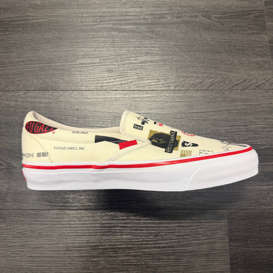 Vans LX Classic Slip-On 98 Fugazi Consumer Model White
