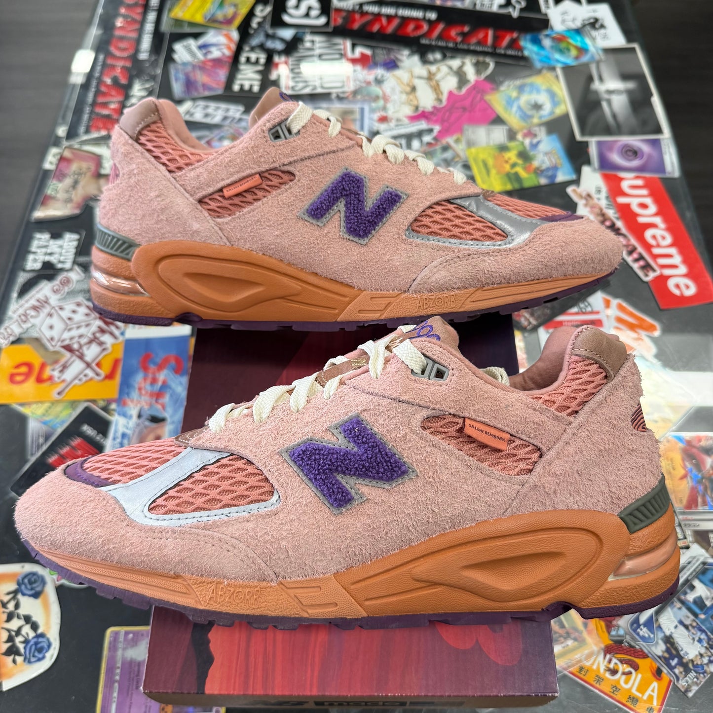 New Balance 990V2 Salehe Bembury Sand Be The Time U11