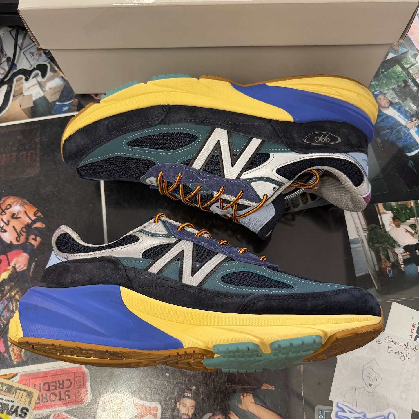 New Balance 990v6 MiUSA Action Bronson Lapis Lazuli U