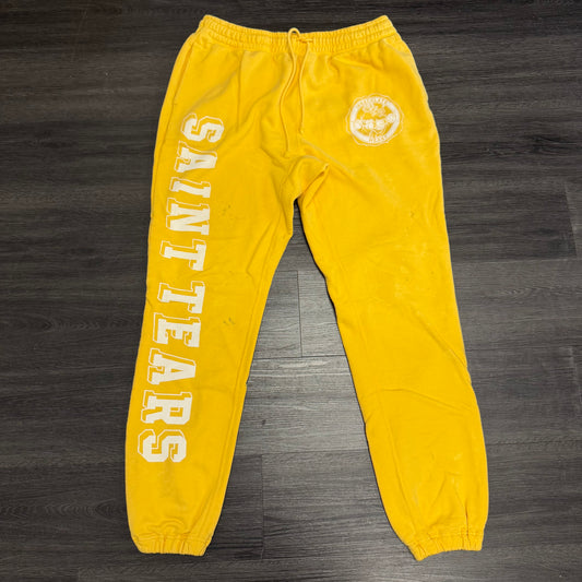 Saint Michael Yellow Sweatpants