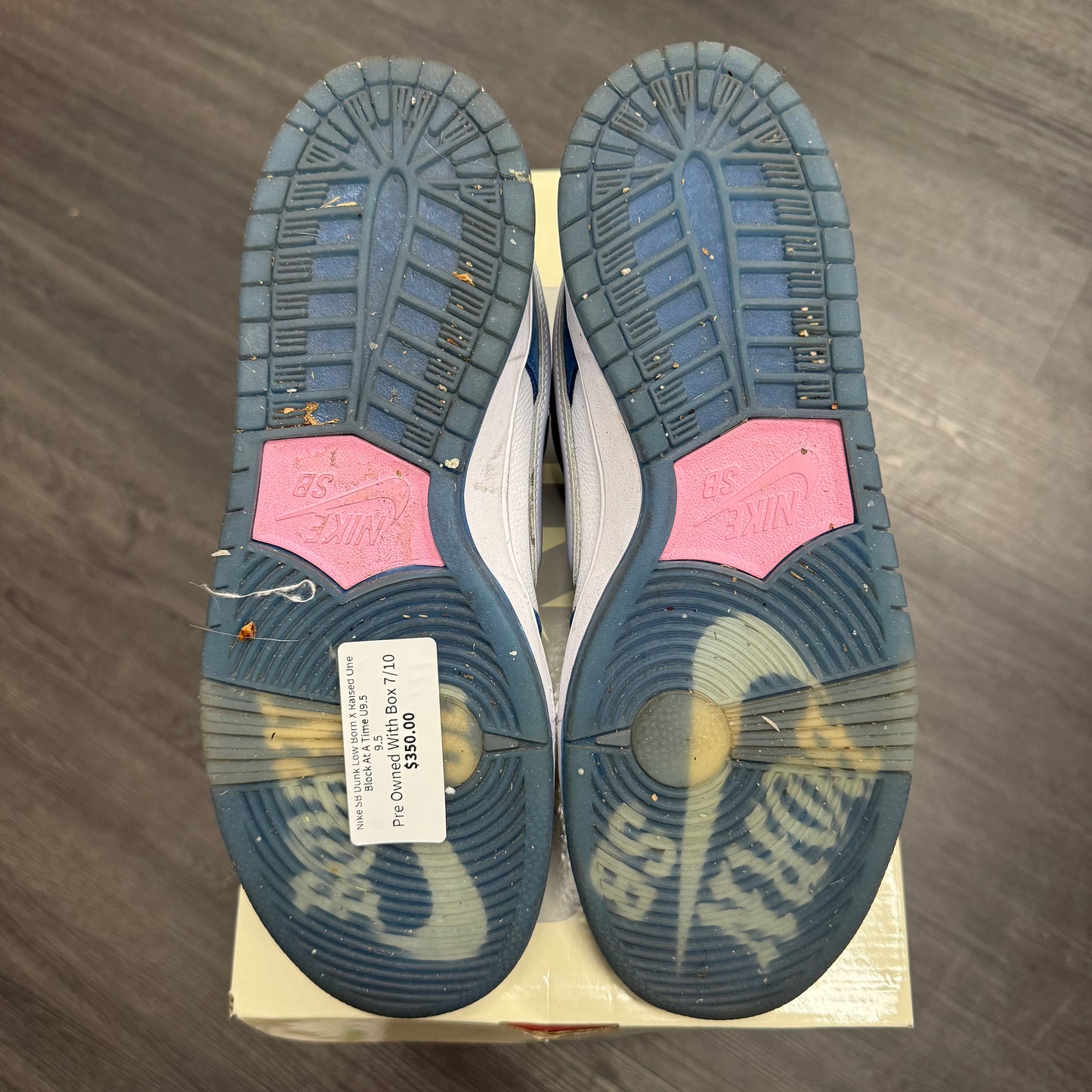Nike SB Dunk Low Born X Raised One Block At A Time U9.5