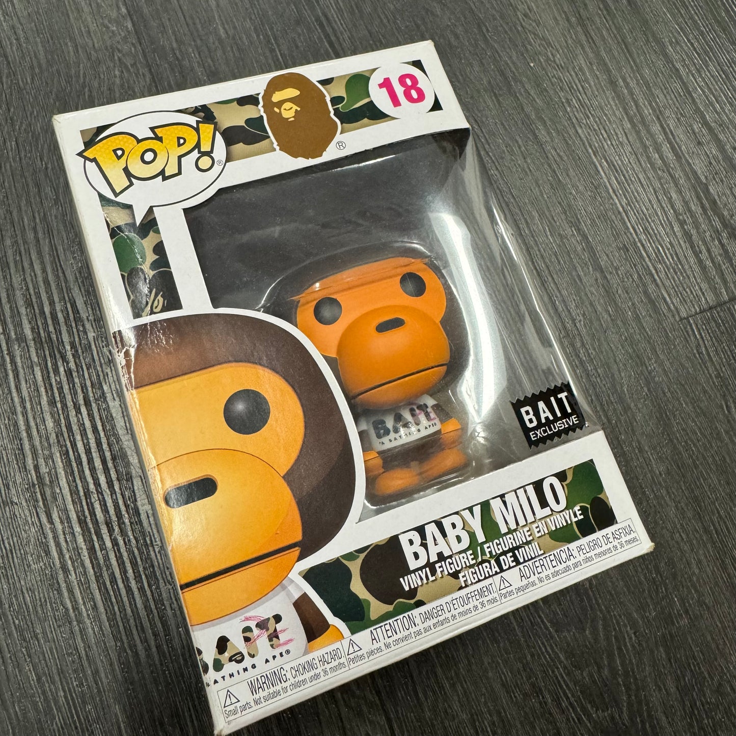 Bape Milo Pop Toy